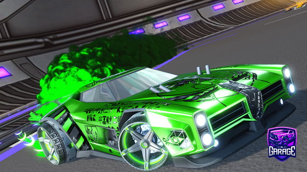 A Rocket League car design from Black_Foxxz