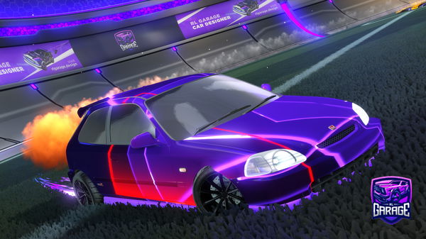 A Rocket League car design from J8bs