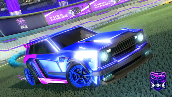 A Rocket League car design from Nateorus