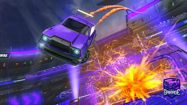 A Rocket League car design from ANNZ
