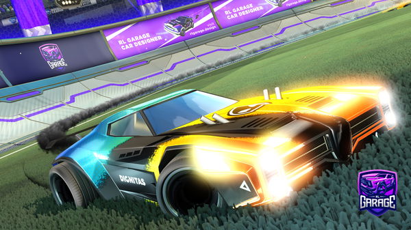 A Rocket League car design from CedarCraft