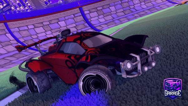 A Rocket League car design from sleeepyaswell