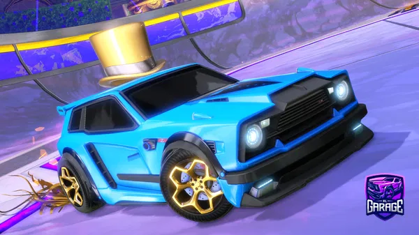 A Rocket League car design from Max2613