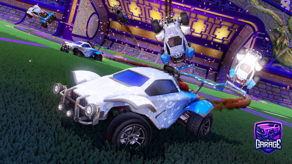 A Rocket League car design from Lukevsav