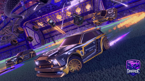 A Rocket League car design from Firetiger224737