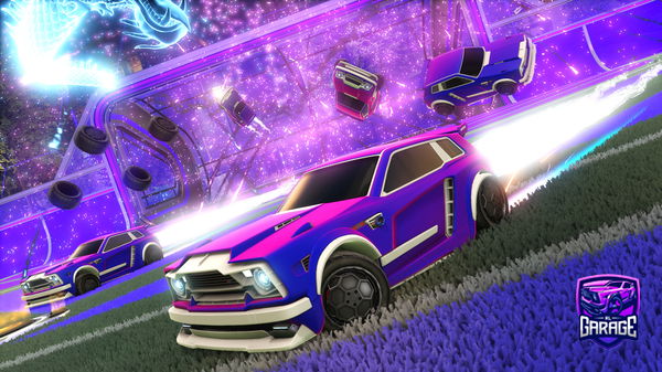 A Rocket League car design from Ox0375