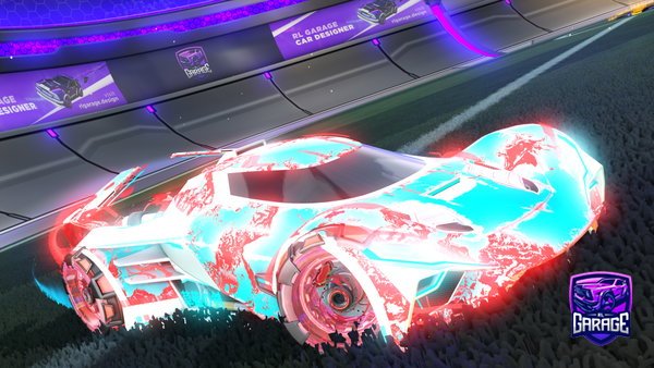 A Rocket League car design from bigmikeonefour