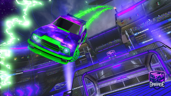 A Rocket League car design from Fyniti