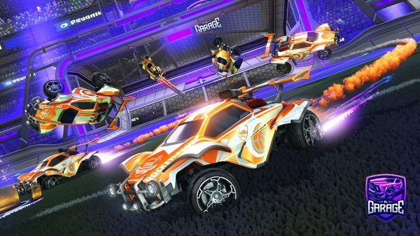 A Rocket League car design from Mehtagxbox