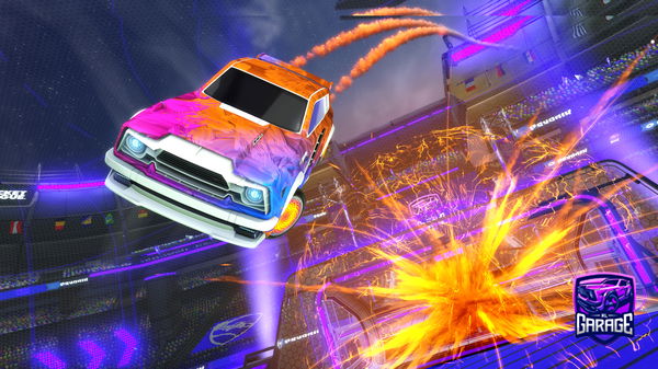 A Rocket League car design from Itzjames1947