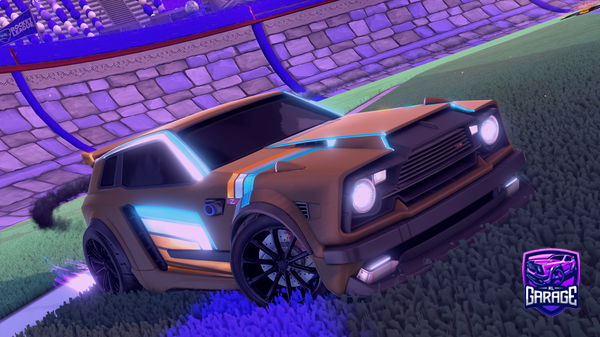 A Rocket League car design from Lucaeujskdjejnr