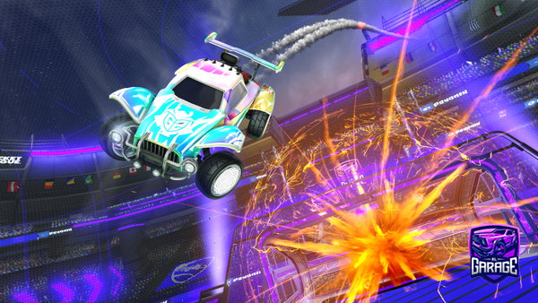 A Rocket League car design from AfloatLlama501