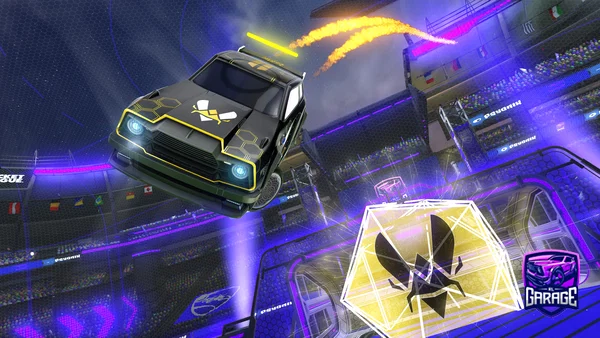A Rocket League car design from Plad20