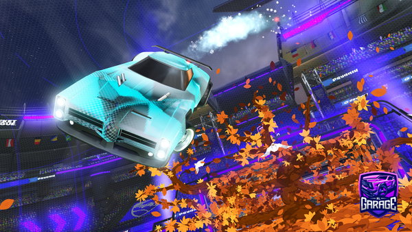 A Rocket League car design from Saffron007