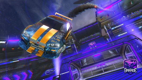 A Rocket League car design from bubbaishim