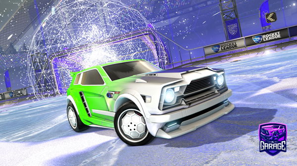 A Rocket League car design from Projv309