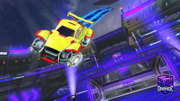 A Rocket League car design from JudeDaDude1