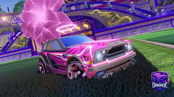 A Rocket League car design from Peakeer