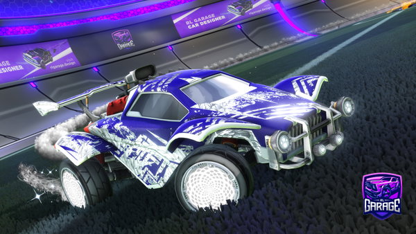 A Rocket League car design from COSMICBL4ZE