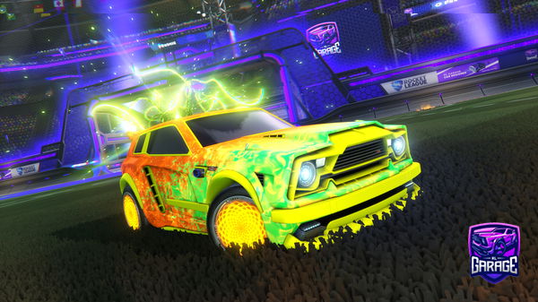 A Rocket League car design from King-Slic3r