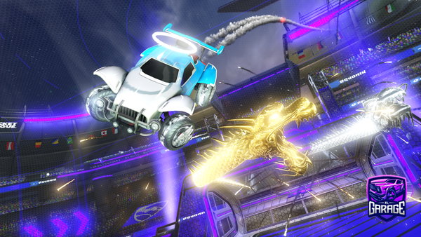 A Rocket League car design from Mrberek
