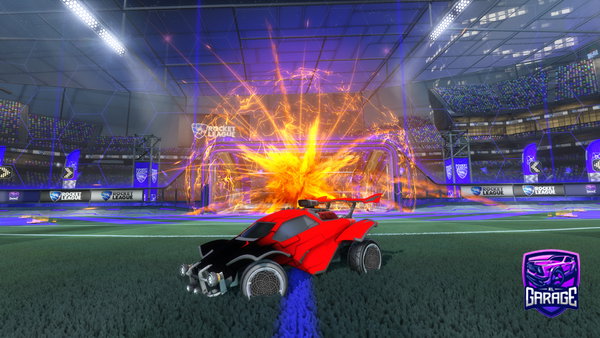 A Rocket League car design from Sped-Speeds