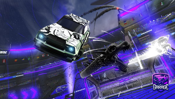 A Rocket League car design from DX_08