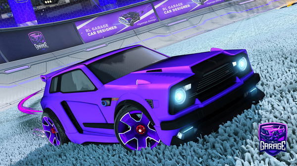 A Rocket League car design from gudaceh2br