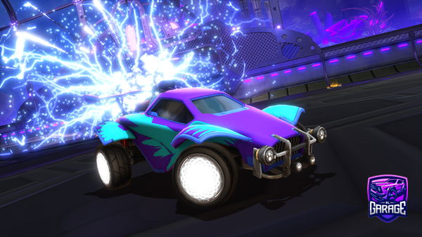 A Rocket League car design from Ispitz