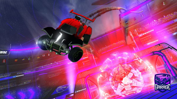 A Rocket League car design from ilikehotchocolate