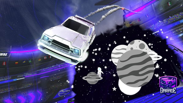 A Rocket League car design from Ninja89743