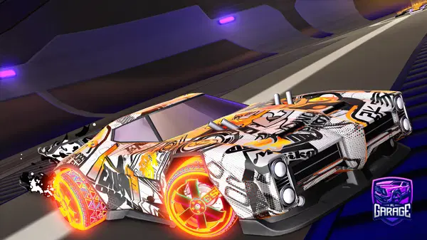 A Rocket League car design from SmartCatOffical