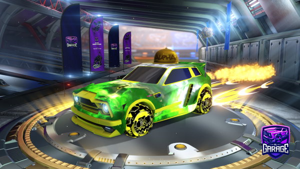 A Rocket League car design from LuluP95