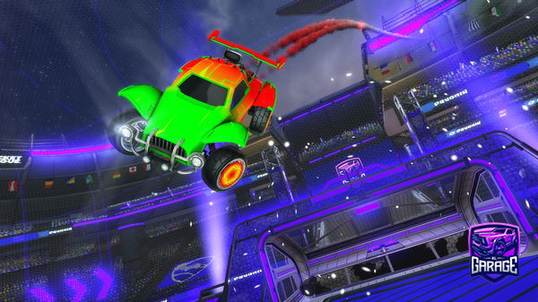 A Rocket League car design from Acoshy