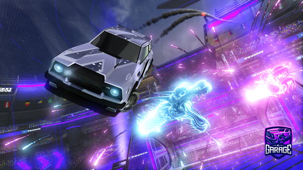 A Rocket League car design from NathanielNatte