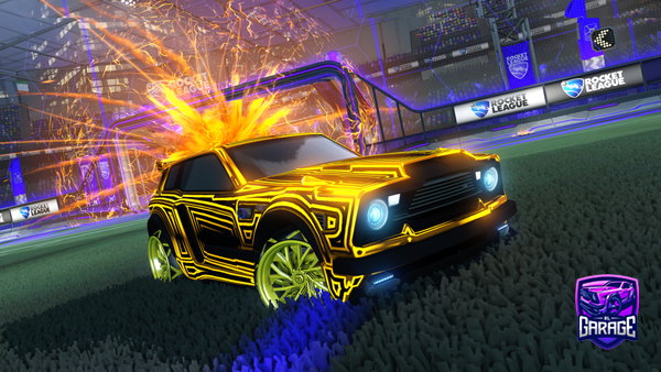 A Rocket League car design from Avatar_Swga