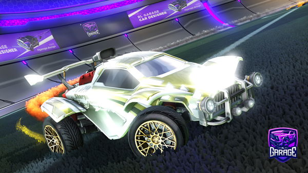 A Rocket League car design from AlphaTSM99