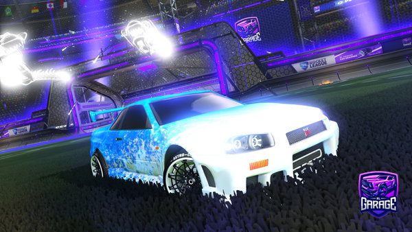 A Rocket League car design from zombieforce51