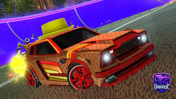 A Rocket League car design from irosario78