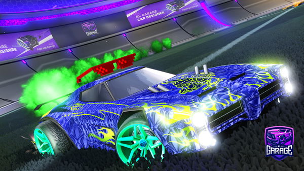 A Rocket League car design from NissanSkyline10