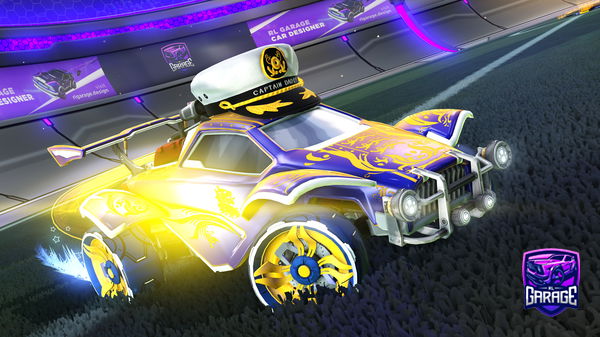 A Rocket League car design from Nightfaller_45