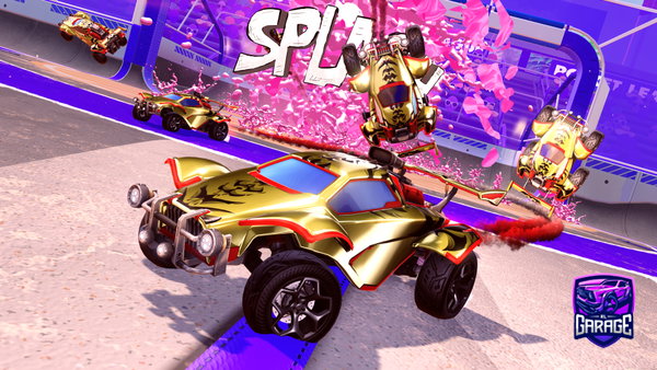 A Rocket League car design from Eazyfirst