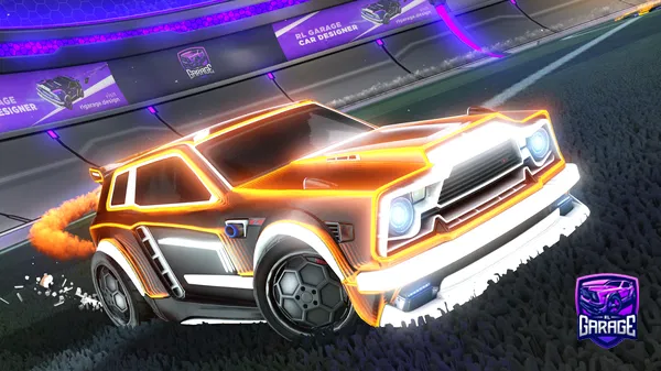 A Rocket League car design from Crazysquirrel55