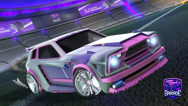 A Rocket League car design from Drrmless