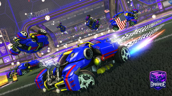 A Rocket League car design from bubba-darek