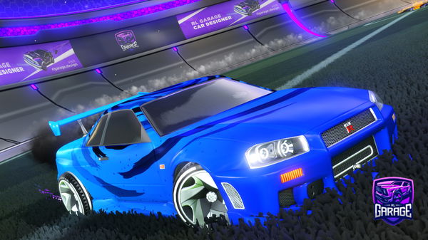 A Rocket League car design from Bigbrain1451