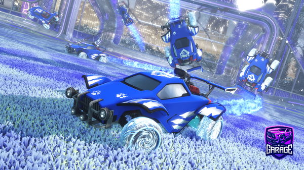 A Rocket League car design from Isyyy
