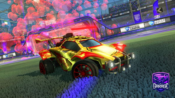 A Rocket League car design from Jewali78