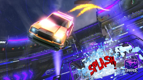 A Rocket League car design from Druan