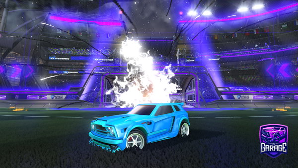 A Rocket League car design from Mrtrader65